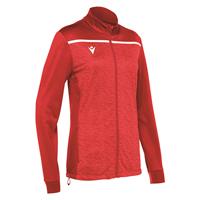 Eos Full Zip Top Dame RED/WHT XS Overtrekksjakke