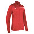 Eos Full Zip Top Dame RED/WHT S Overtrekksjakke