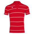 Flamenco Polo RED/WHT XXL Poloskjorte til herre