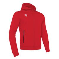 Cello Full Zip Hooded Sweatshirt RED XL Hettejakke i børstet fleece - Unisex