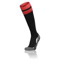 Azlon Socks BLK/RED XS Fotballsokker - Unisex