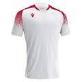 Alioth Shirt WHT/RED 3XL Teknisk spillerdrakt i ECO-tekstil