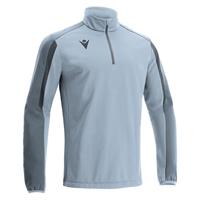 Arno 1/4 Zip Top SILVER 3XS Teknisk treningsgenser - Unisex