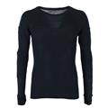 Bronitt Wool Sweater Black Beauty M Ullundertrøye med ullmesh - Unisex