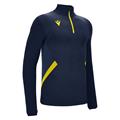 Fraser 1/4 Zip Top NAV/YEL 5XL Teknisk treningsgenser - Unisex