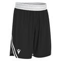 Kansas Basket Eco Shorts BLK/WHT L Teknisk basketshorts - Unisex