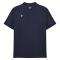 Nisiros Icon stretch korean polo NAV XS Poloskjorte Uten krage - Unisex