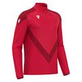 Yaruga Training 1/4 Zip Top RED L Teknisk treningsgenser - Unisex