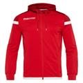 Eadesy Hoody Full Zip Top RED/WHT M Overtrekksjakke